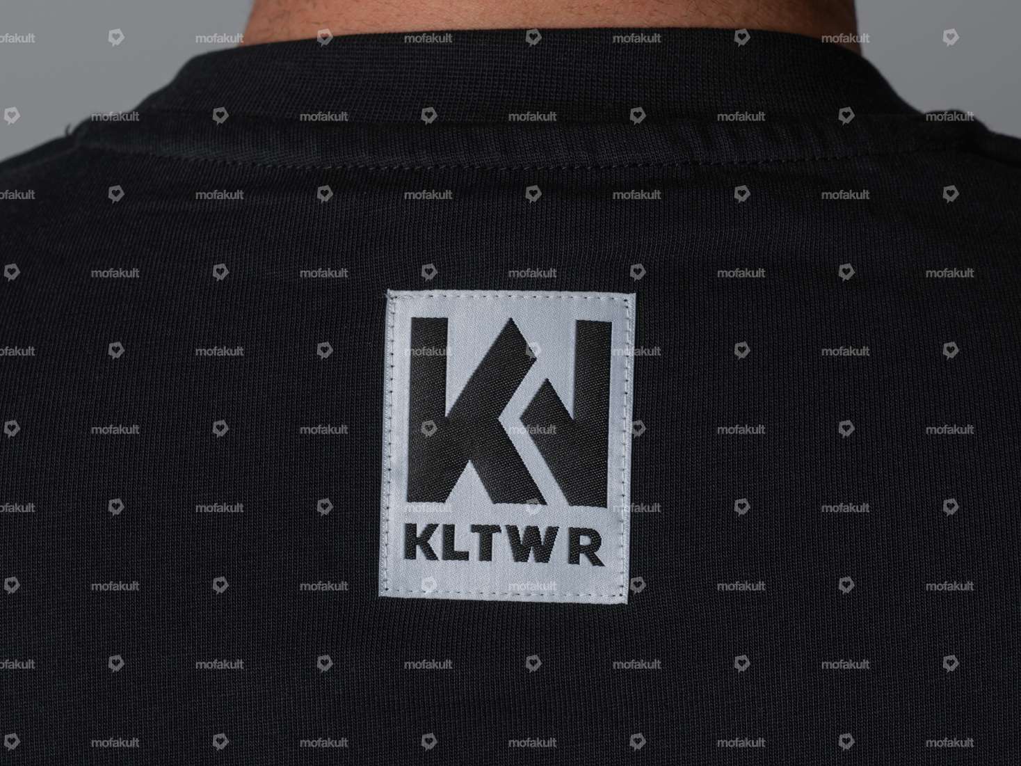 KULTWEAR T-Shirt «Crew» schwarz / weiss Carousel Image 5