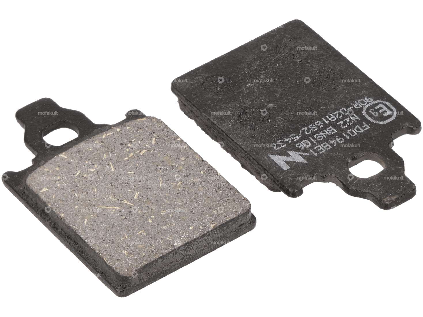 Plaquettes de frein Newfren 51.0/31.5/5.5 frein à disque | Vespa PX125, PX150, PX200 (`98-) Carousel Image 1
