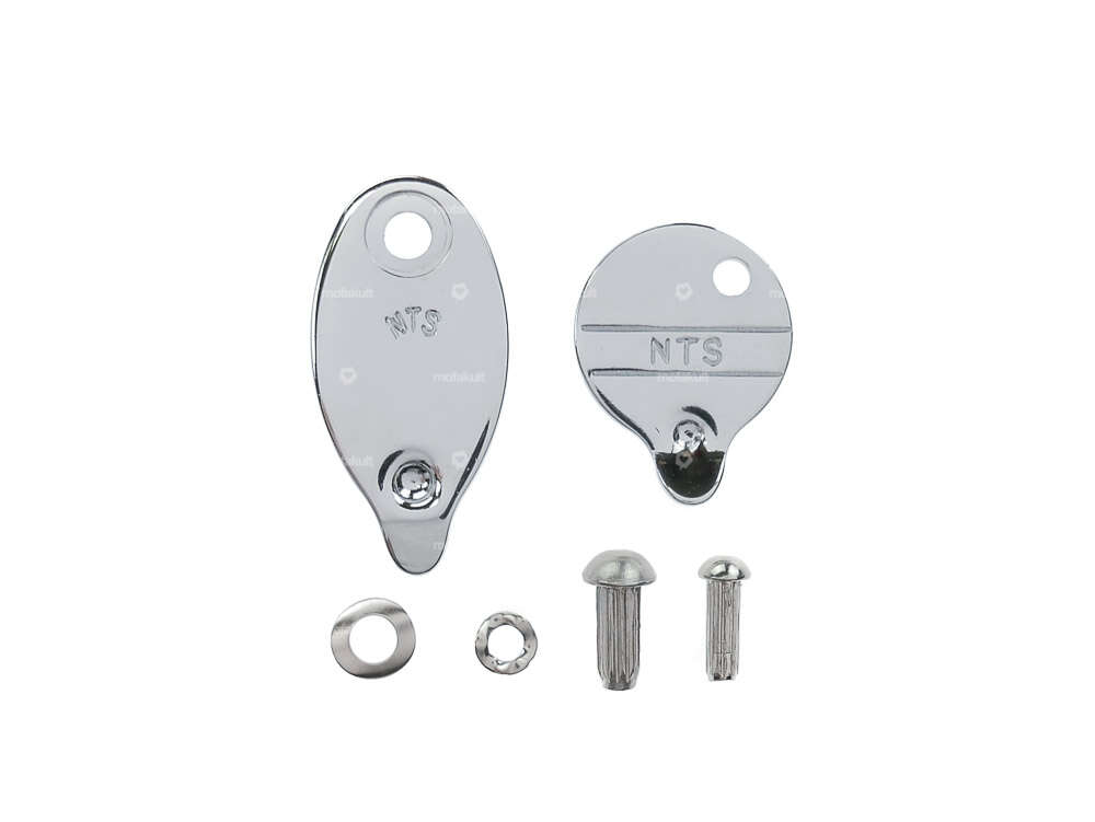 Steering wheel lock cover set (oval & round) Carousel Image 1