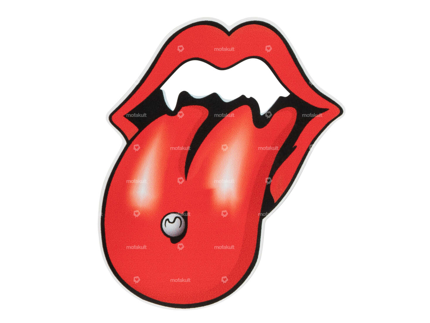 Autocollant "Langue" rouge Carousel Image 1