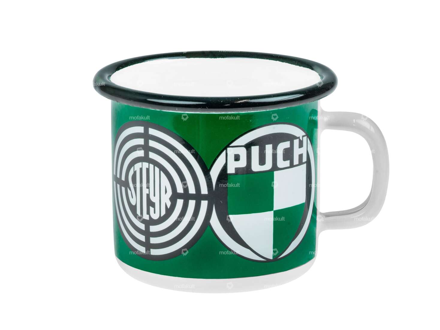 Tasse Puch Steyr verte Carousel Image 1