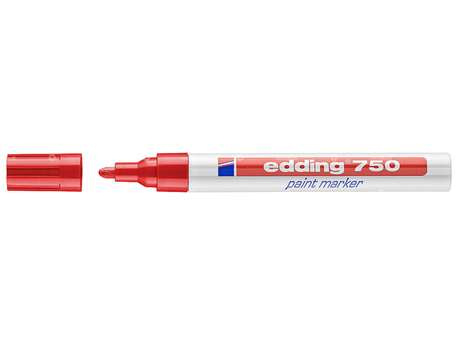 pennarello edding 750 2 - 4 mm rosso Carousel Image 1