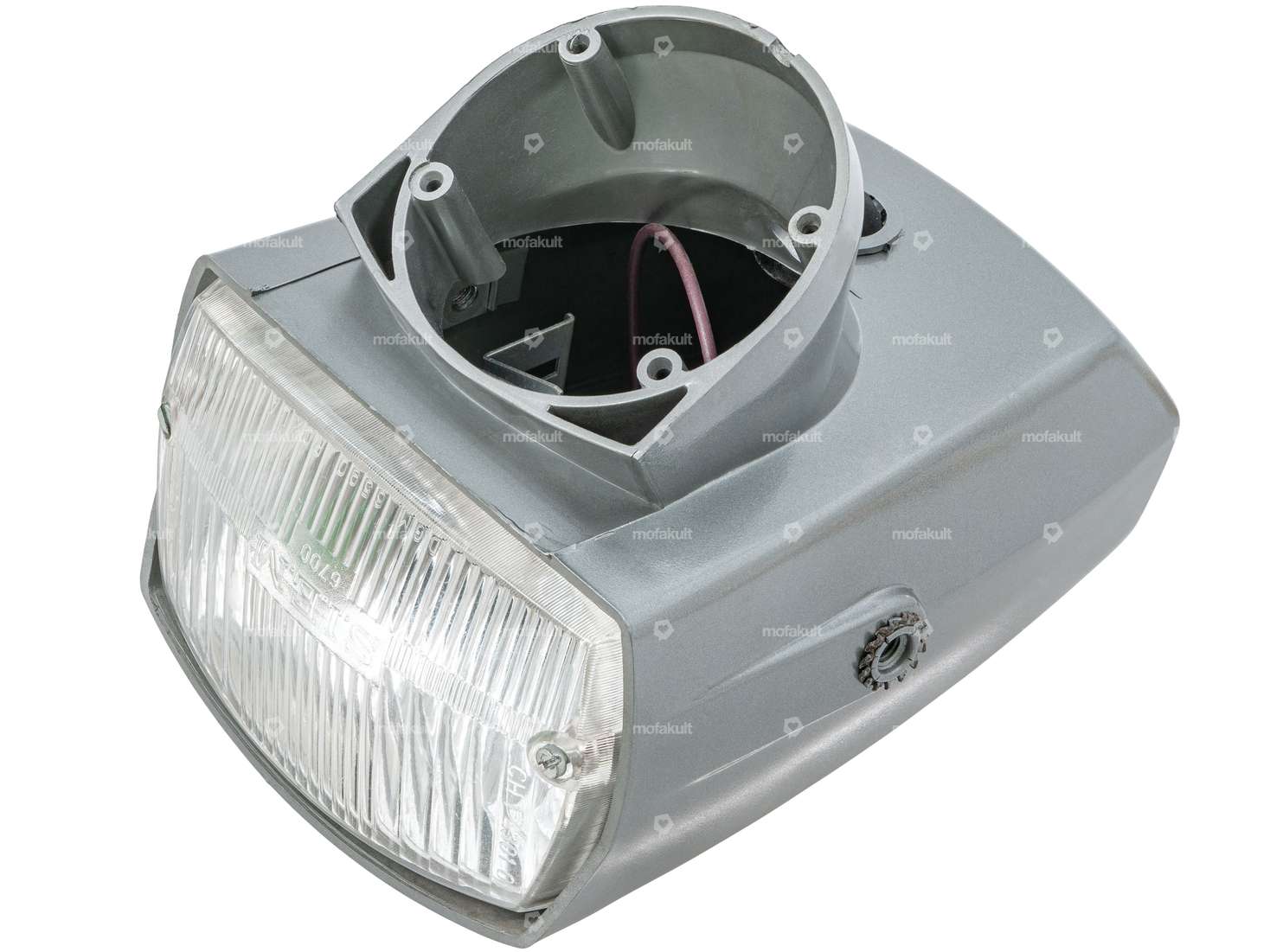 Siem headlight painted gray | Piaggio Ciao P, SC Carousel Image 2