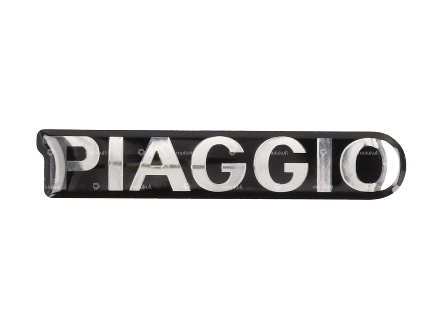 Aufkleber 3D Silikon «Piaggio» 67.8 x 12.7 mm | Piaggio Ciao, SI, Bravo, Boxer Carousel Image 1