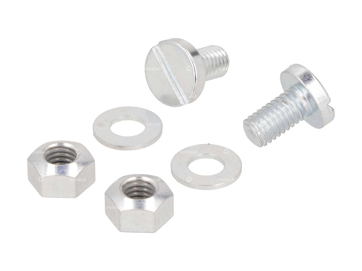 swiing® revival Schrauben-Set Vorderschutzblech Oldie-Look verzinkt | Piaggio Ciao Carousel Image 1