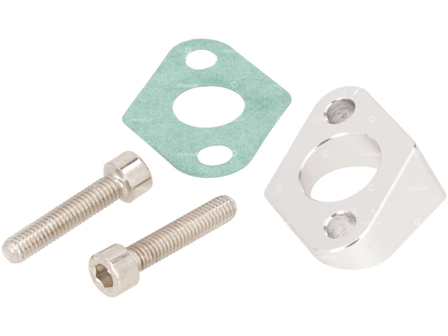 18 mm Flansch Ansaugstutzen schräg CNC | Sachs 504, 505, 508, 535 Carousel Image 1