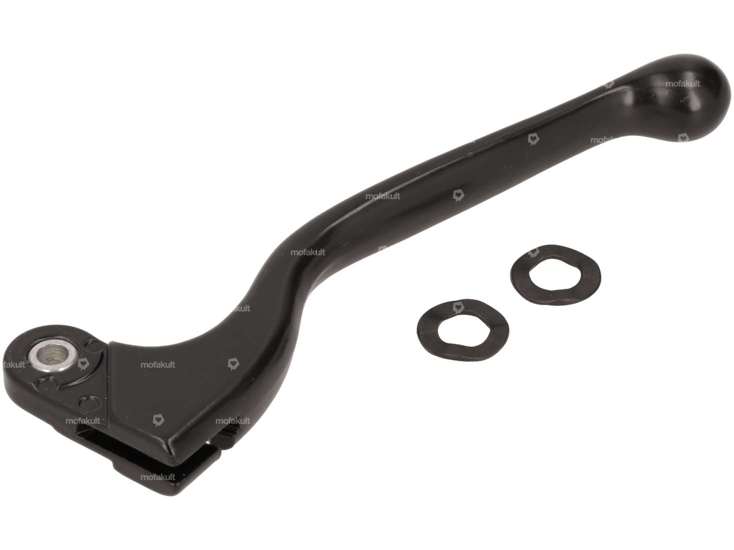 Domino levier de frein gauche court alu noir NOS Carousel Image 2