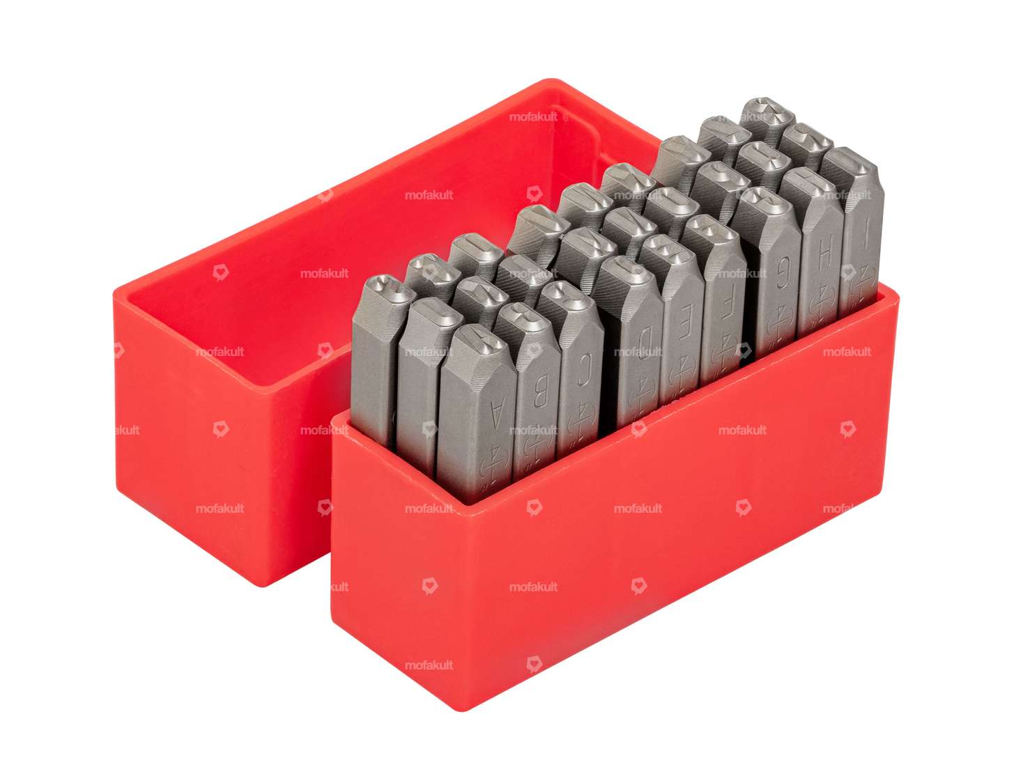 Schlagbuchstaben-Satz 6 mm 27-tlg. Carousel Image 1