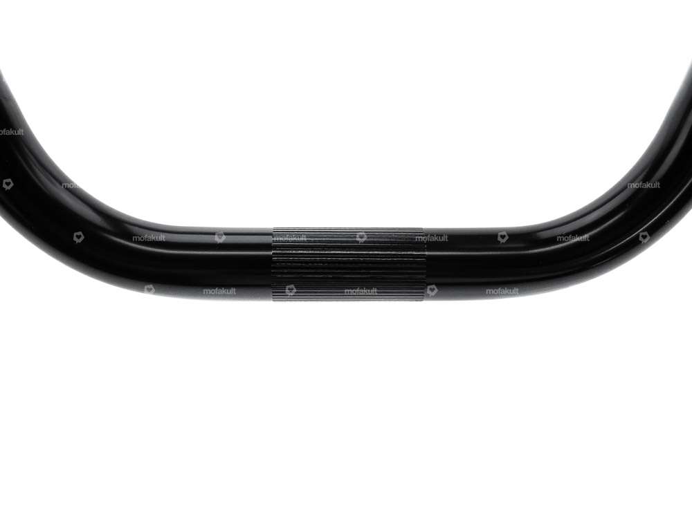 Piastra manubrio forcella 34 cm chopper nero Carousel Image 3