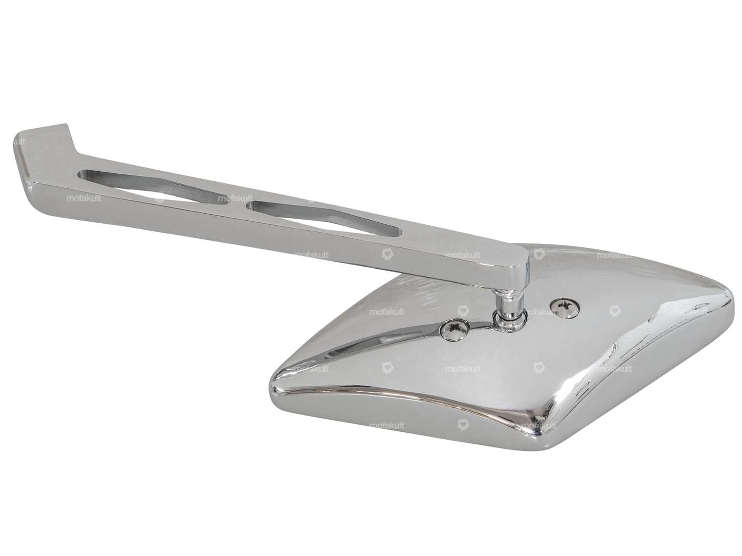 Specchio "rombo" destro cromato Carousel Image 3