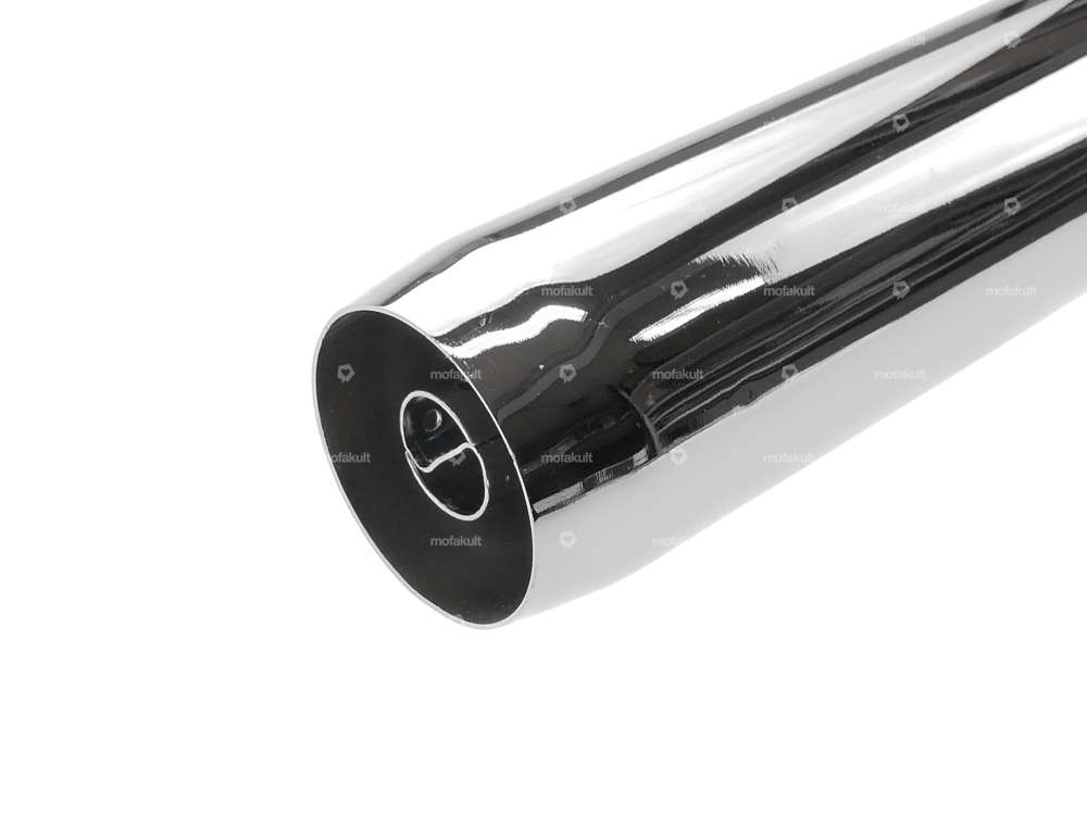 Auspuff Zigarre Ø 26 / 60 mm Chrom | Zündapp Carousel Image 3