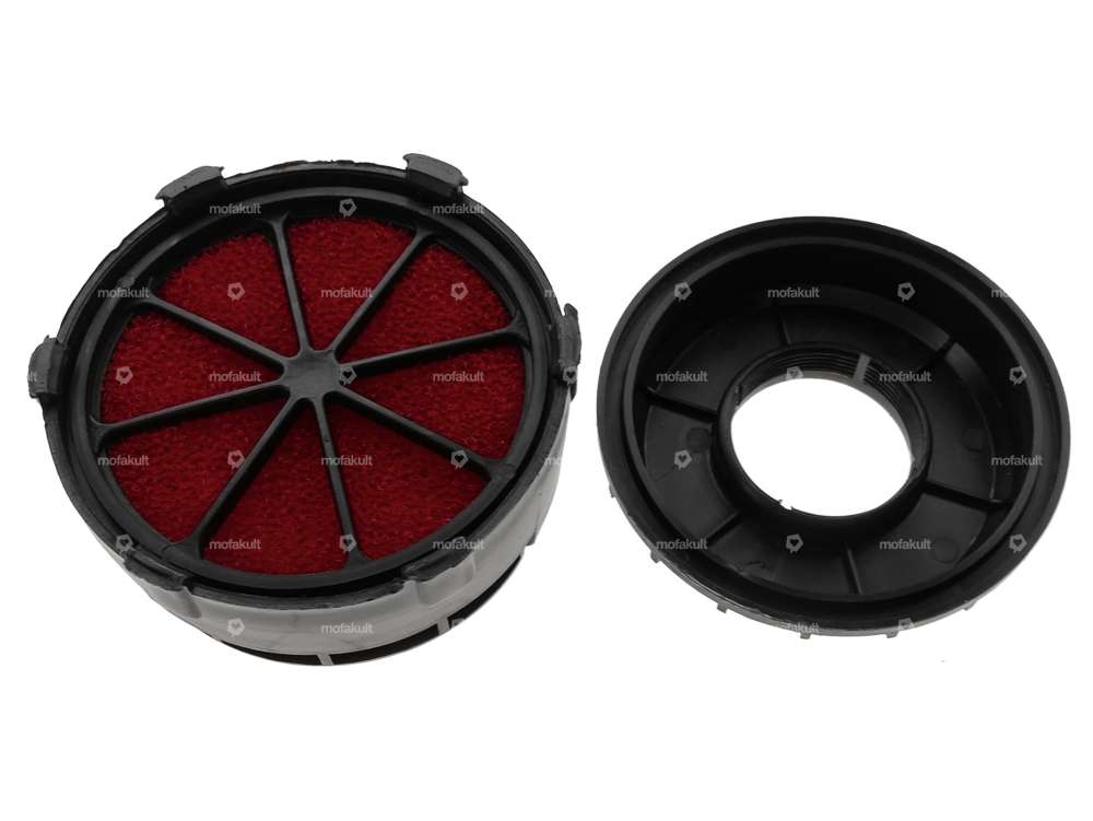 Filtro aria a fungo Malossi in schiuma Dell'Orto filettatura PHBG (attacco eccentrico) Carousel Image 4