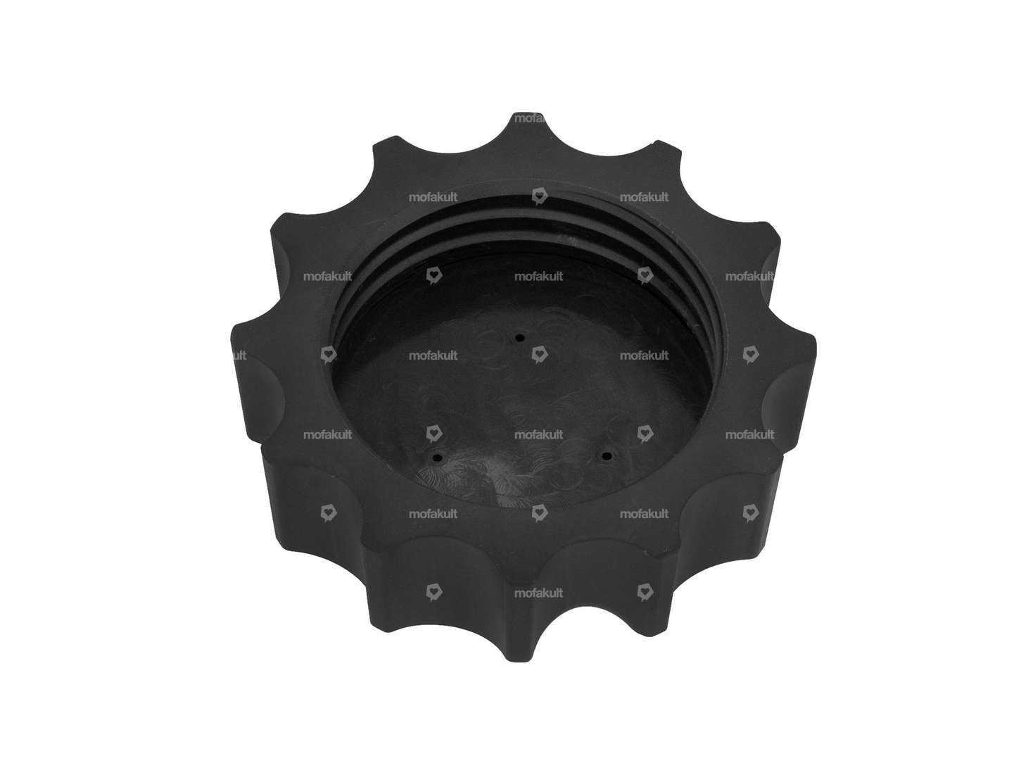 66HEROES Tappo serbatoio M44x4 "Iron Cross" alluminio nero | Puch Carousel Image 2