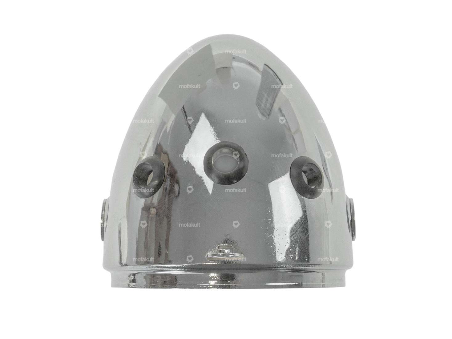 Lampentopf Eierlampe Ø 103 mm (seitliche Bef.) Chrom Carousel Image 2