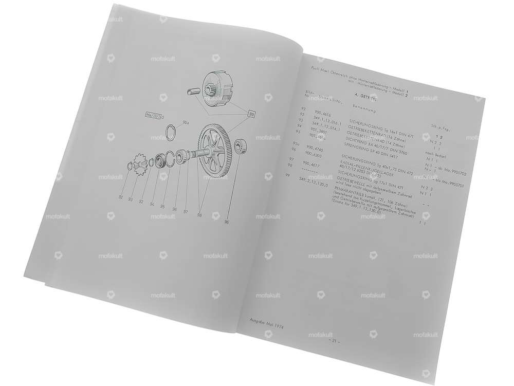 Catalogue de pièces détachées | Puch Maxi S, N (AT) Carousel Image 5