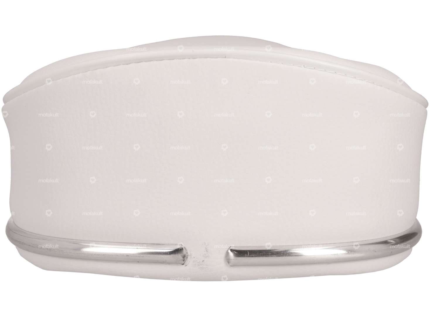 Sedile per ciclomotore bianco Carousel Image 3