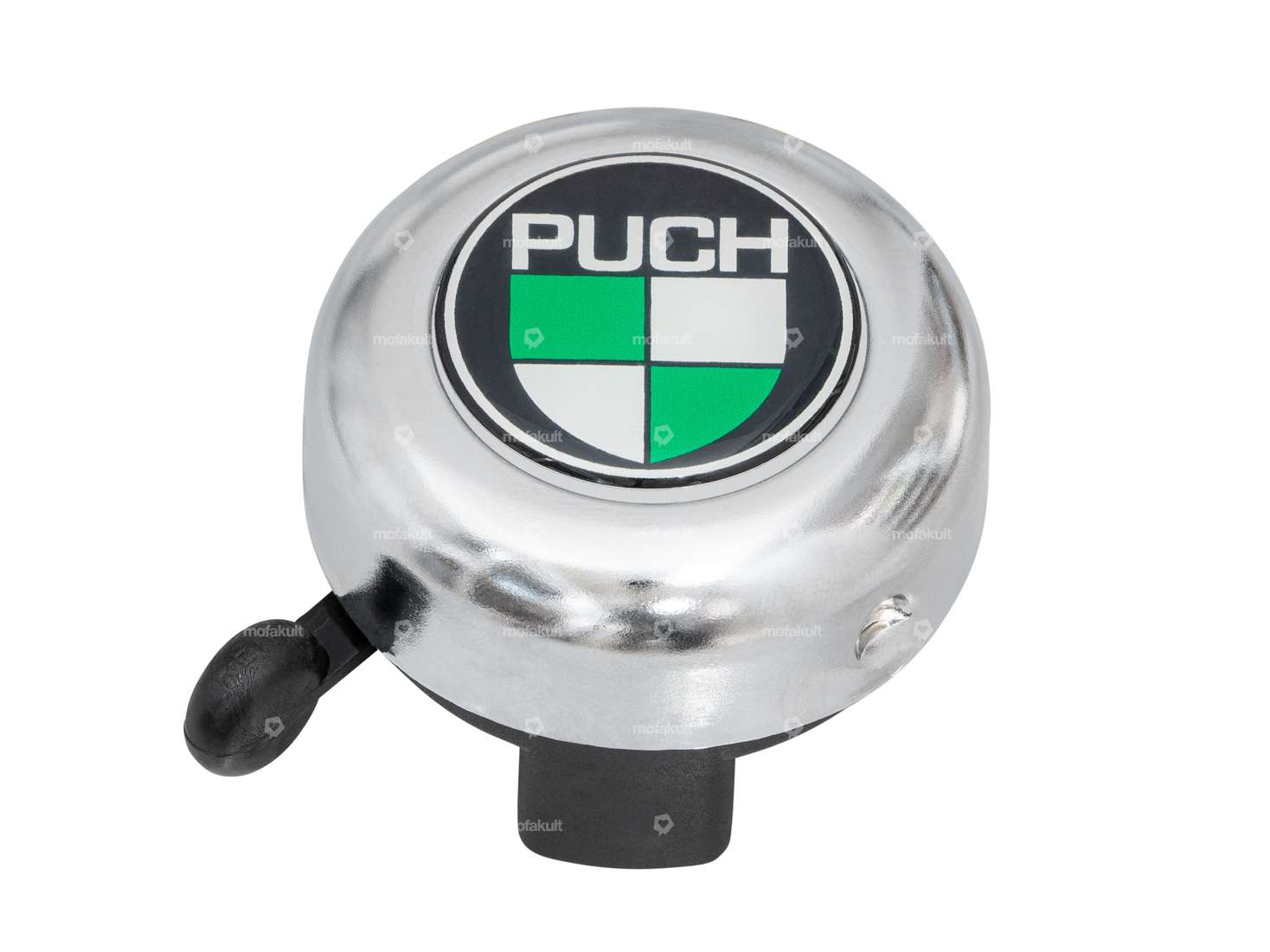 Glocke «Puch» Gel-Aufkleber Chrom Carousel Image 1