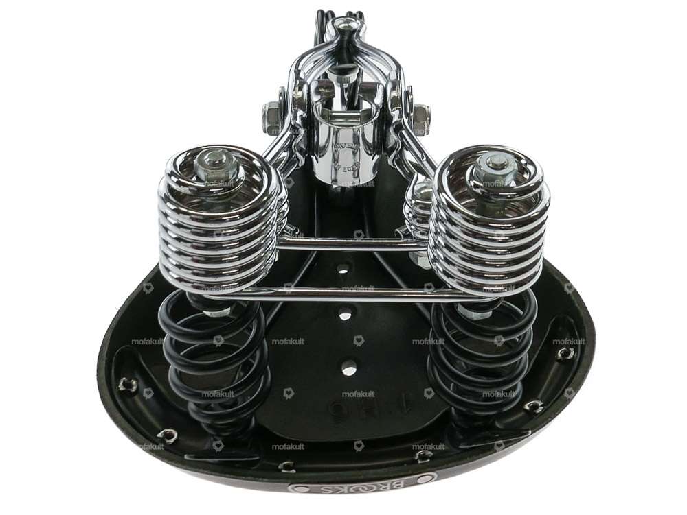 BROOKS Sattel Leder schwarz Carousel Image 3