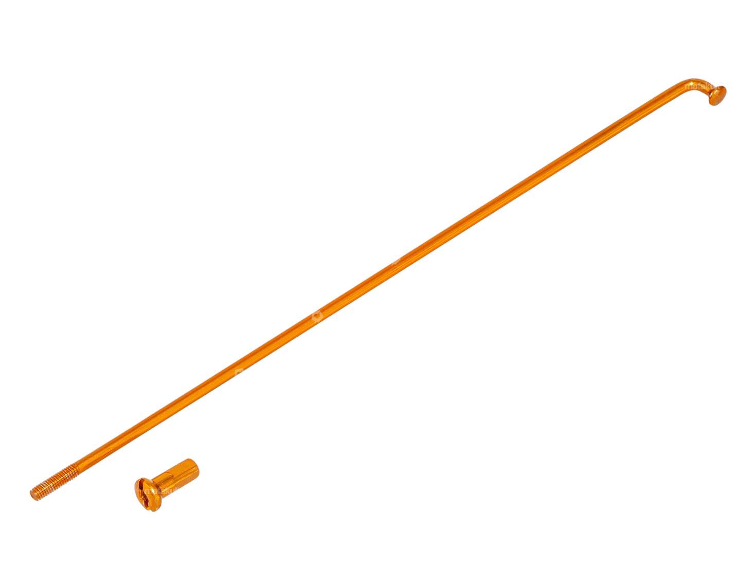 GPO 17" Speiche einzeln inkl. Nippel (2.9 x 188 mm) orange Carousel Image 1