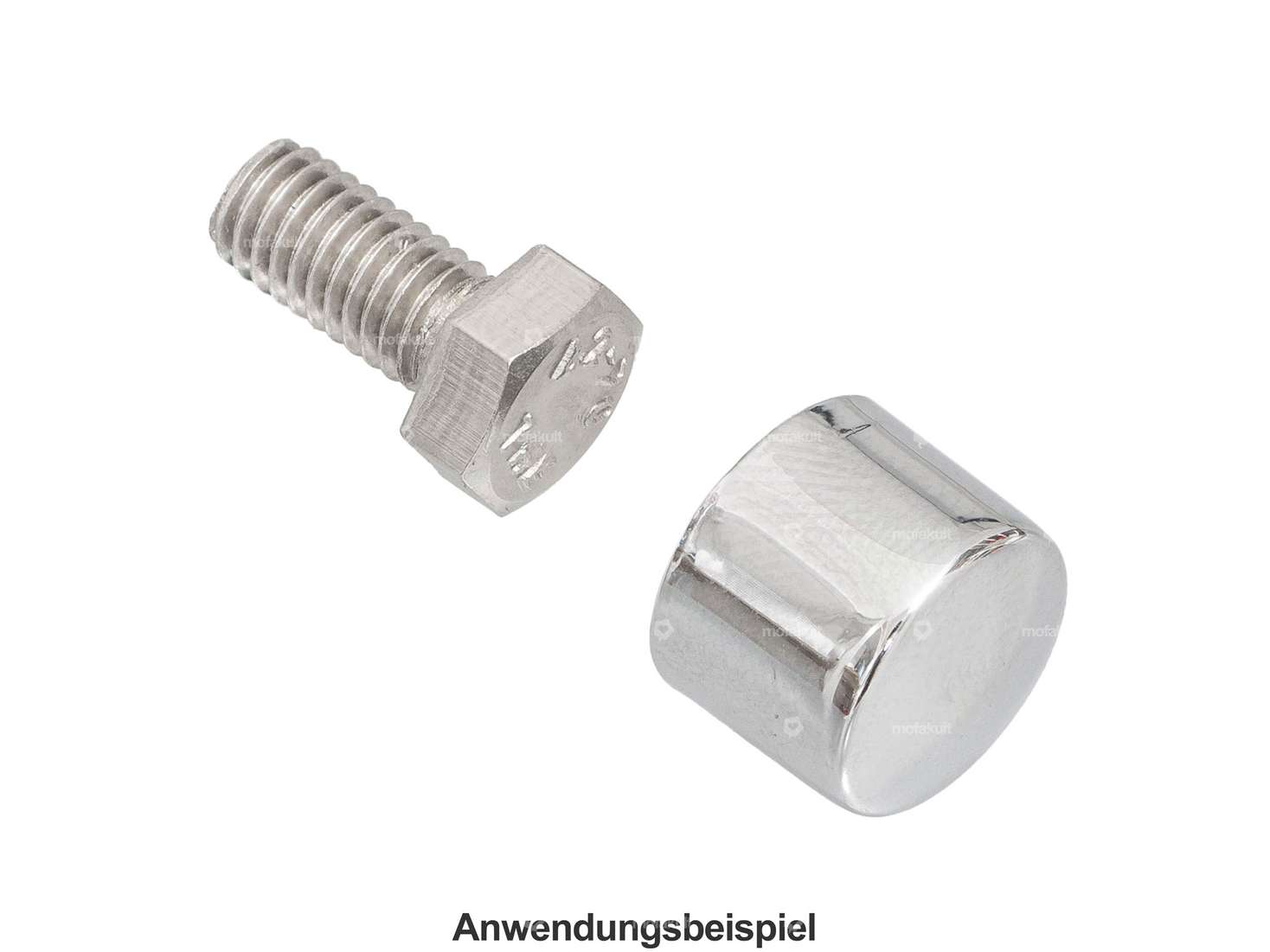 Cache SW12 hexagonal (M8) Chrome Carousel Image 3