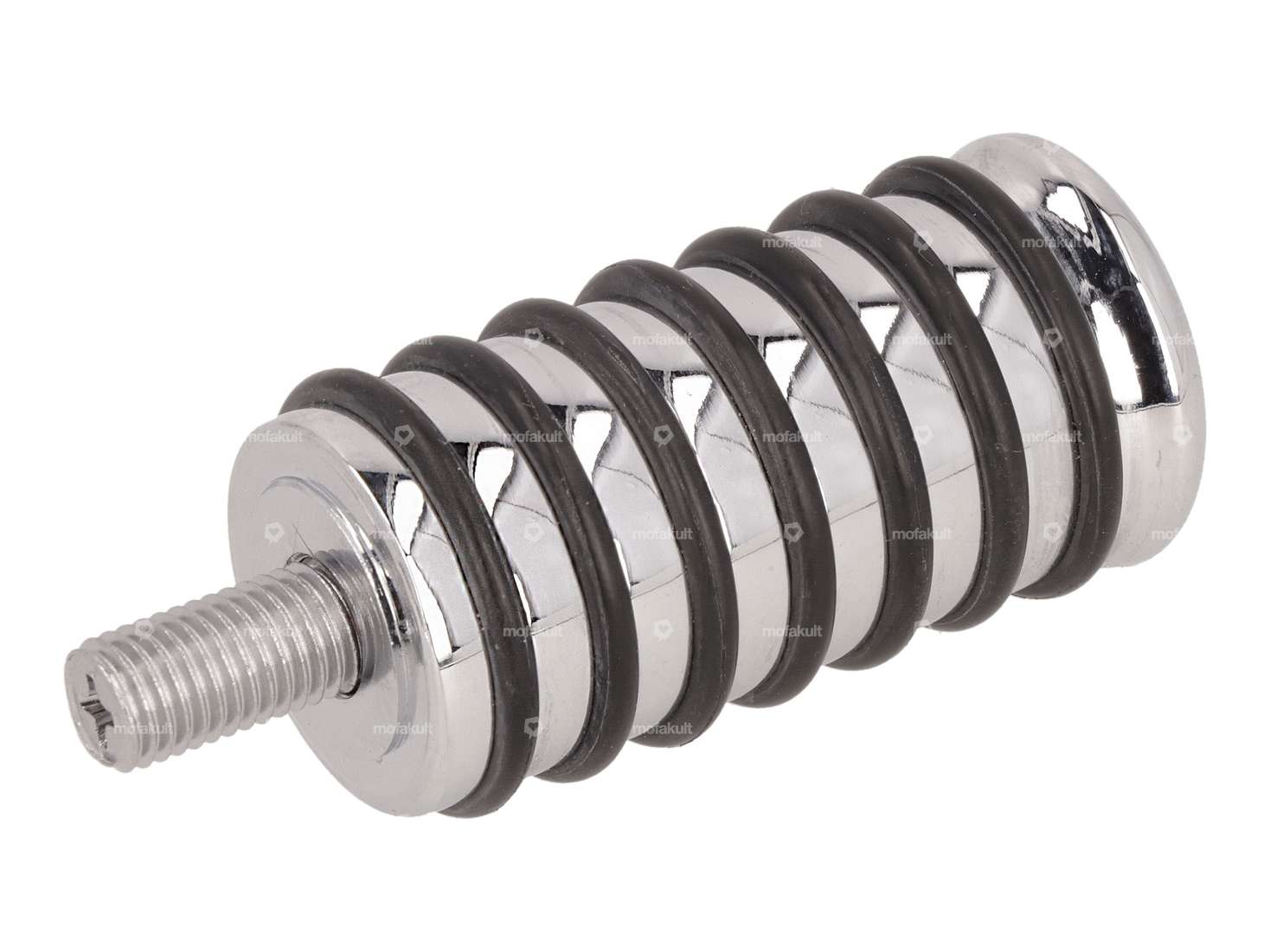 Repose-pieds Sundance court passager chrome Carousel Image 1