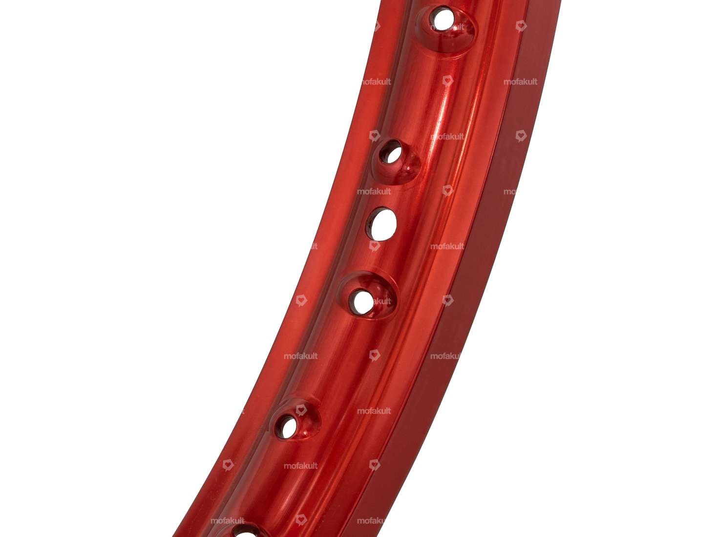 Anneau de jante 1.40 x 17" (48 mm) Alu anodisé rouge Carousel Image 2