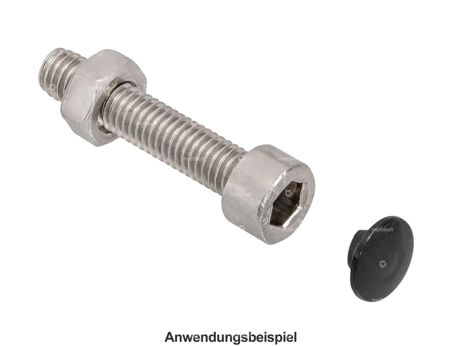 Abdeckung SW8-Innensechskant (M10) schwarz Carousel Image 3