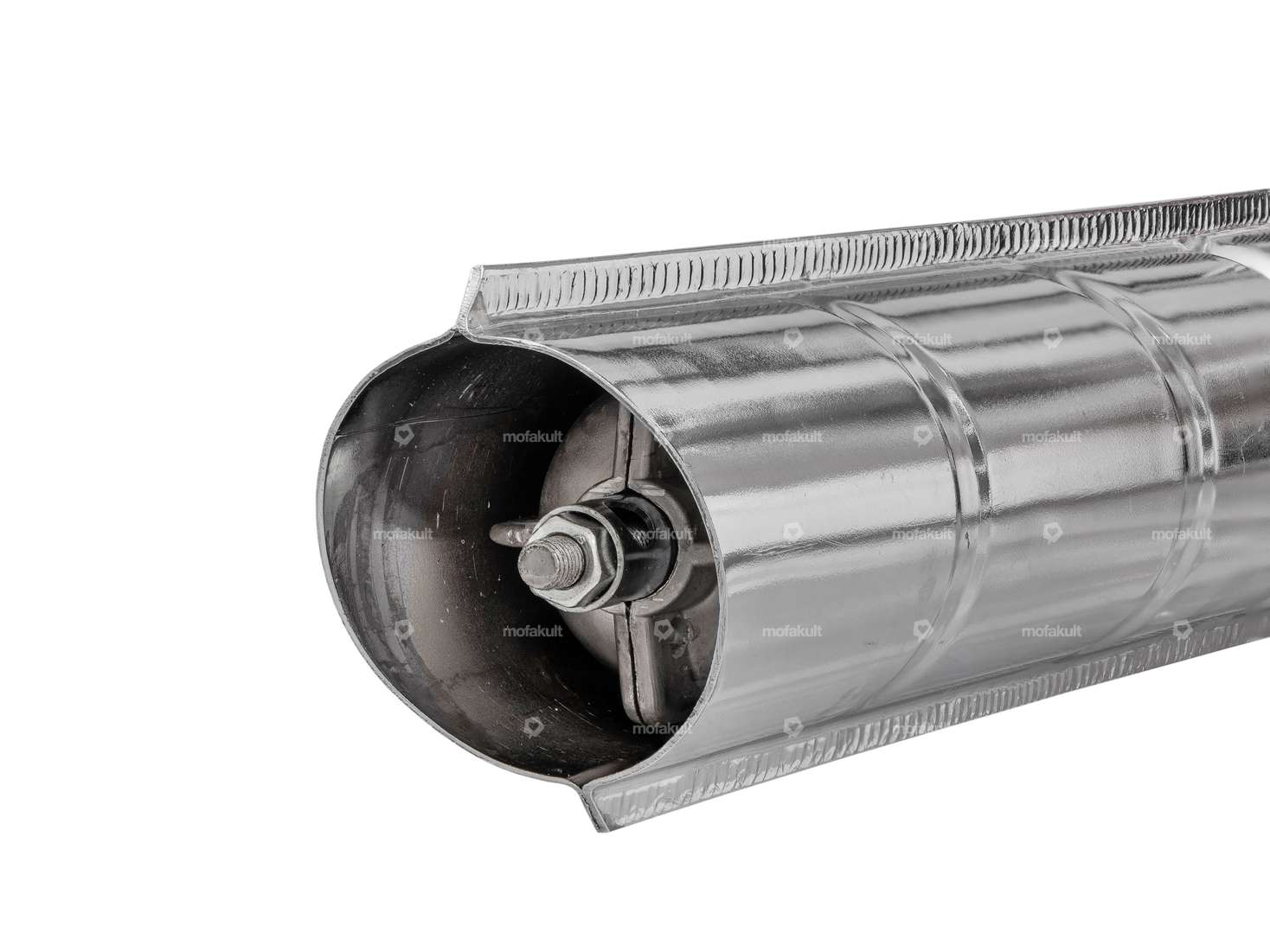 Jamarcol pot d'échappement 22 mm 2 pièces réplique (avec numéro & logo) | Puch Carousel Image 3