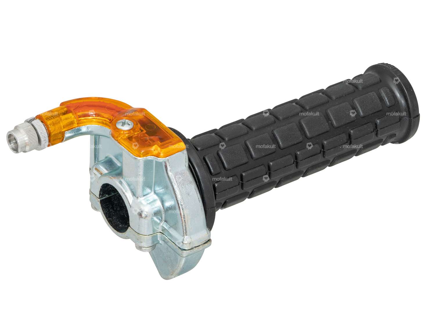 Lusito throttle twist grip corto argento / arancione Carousel Image 2