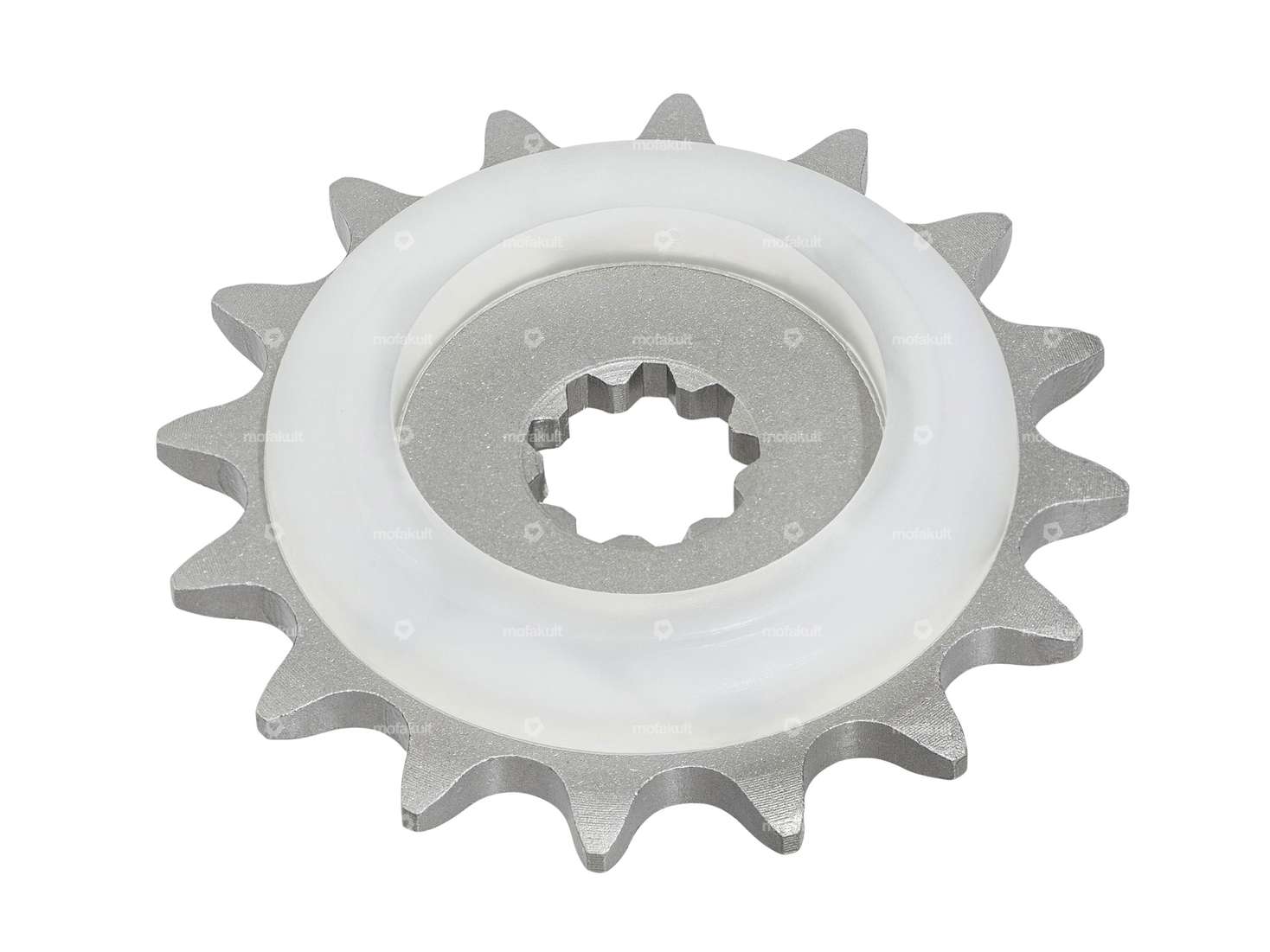 GPO pinion 16 teeth rubber pad white | Puch Carousel Image 2