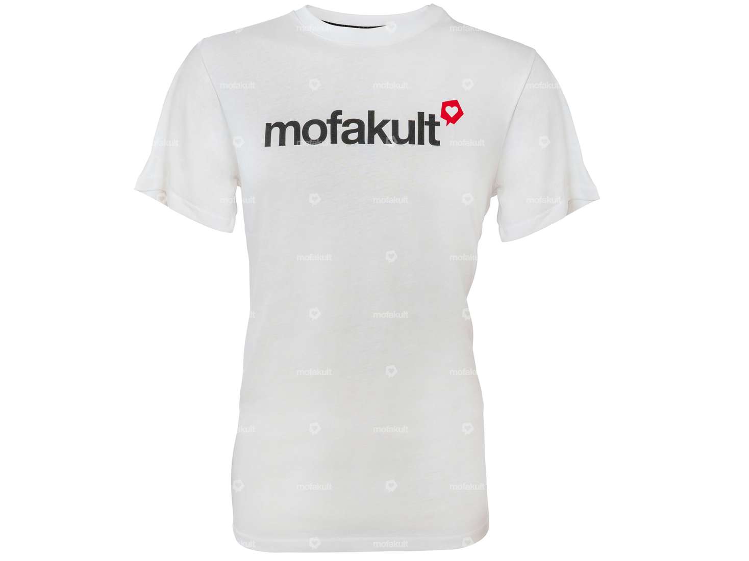 mk-Merch T-Shirt "Heart" (XS-M) Man White Carousel Image 1