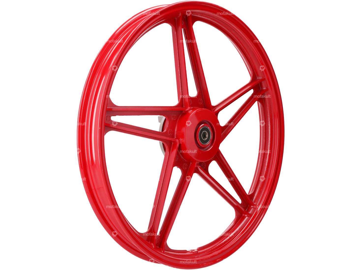 Set di ruote 17" rosso fuso (5 raggi) | Peugeot 103 Carousel Image 2