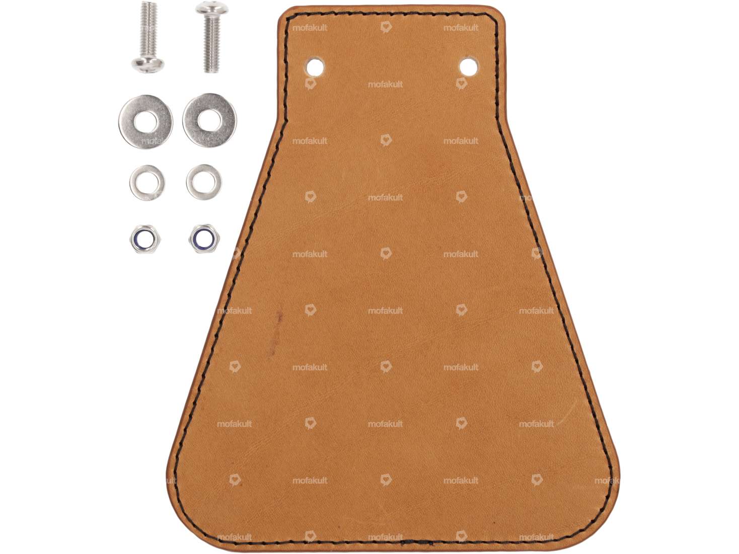 66HEROES Spritzschutzlappen Leder schmal Carousel Image 1