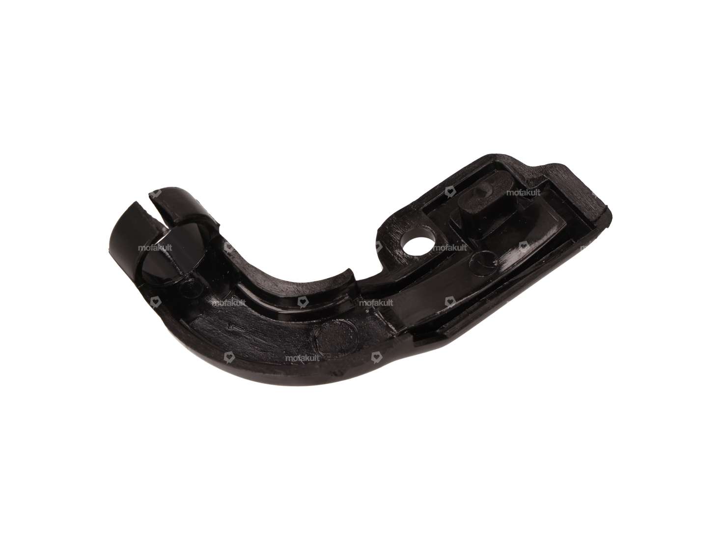 Cache-tirage Lusito poignée des gaz noir (arrière plat) Carousel Image 2