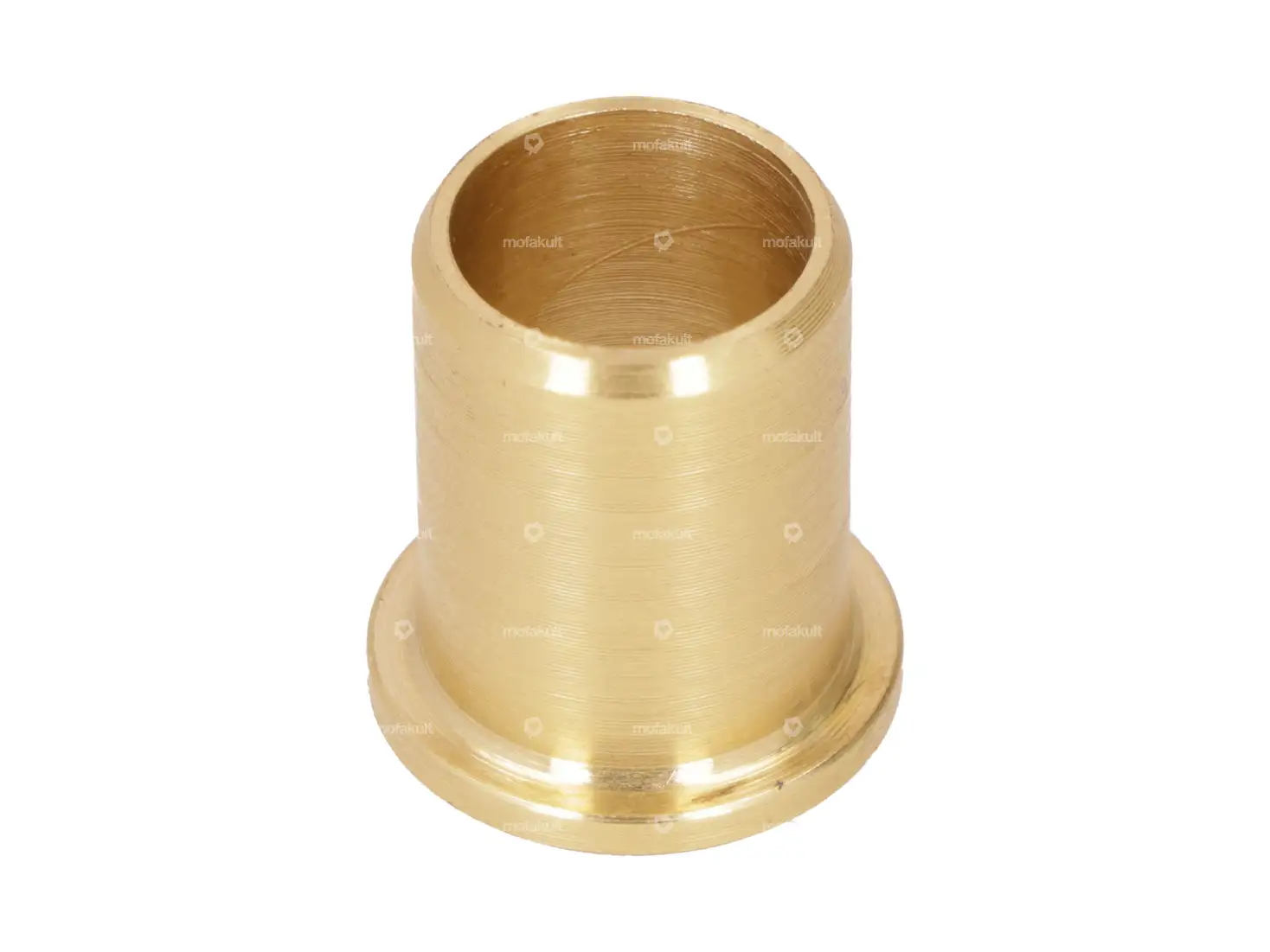 Produktbild von QUARKZMAN Gleitlager 6 Mm Bohrung, 8 Mm Außen-Ø, 16 Mm Höhe – 2 Stück, Messing-Graphit-Buchse, ölfrei Selbstschmierend