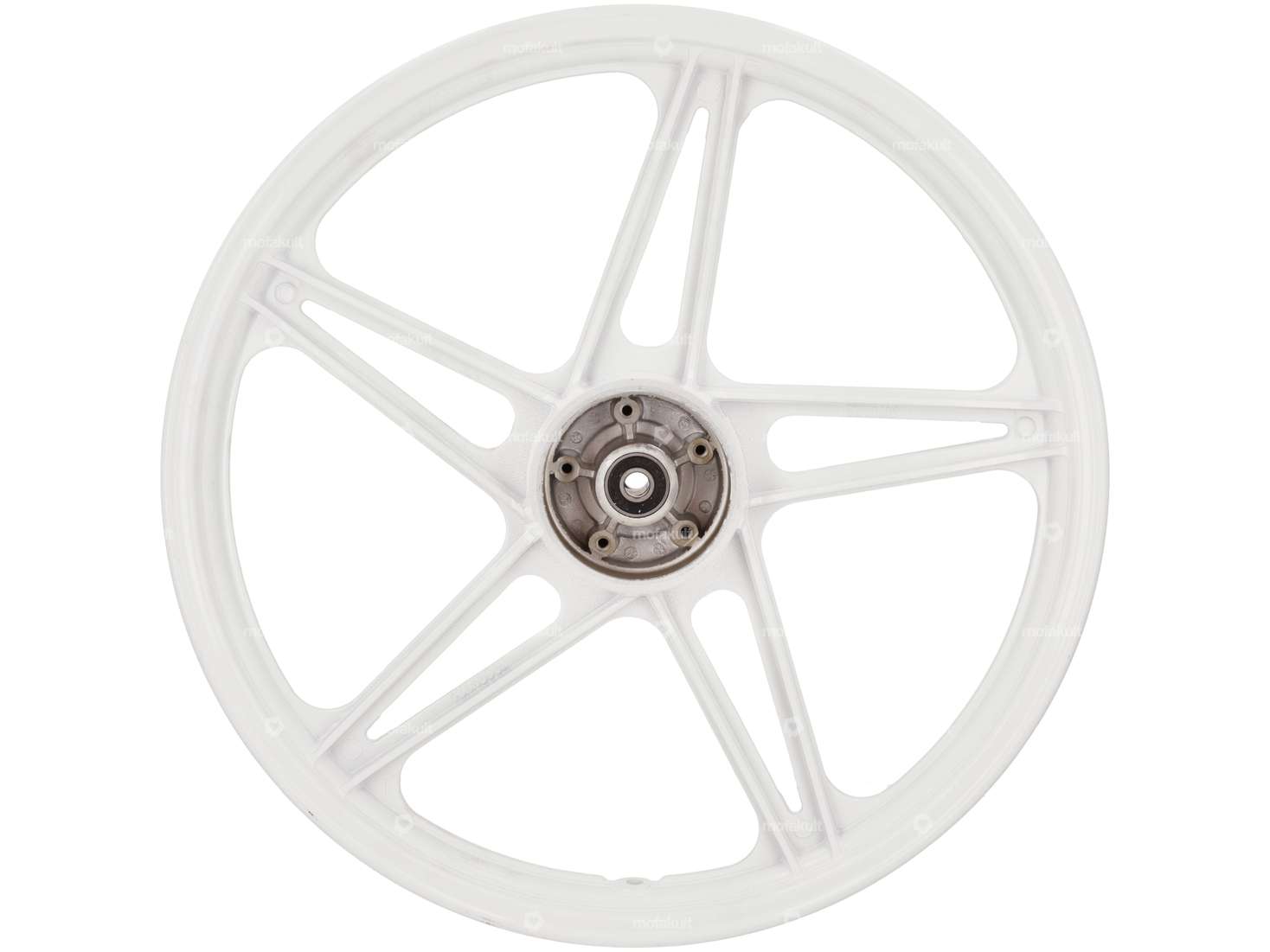 Set di ruote 17" bianco fuso (5 razze) | Peugeot 103 Carousel Image 5