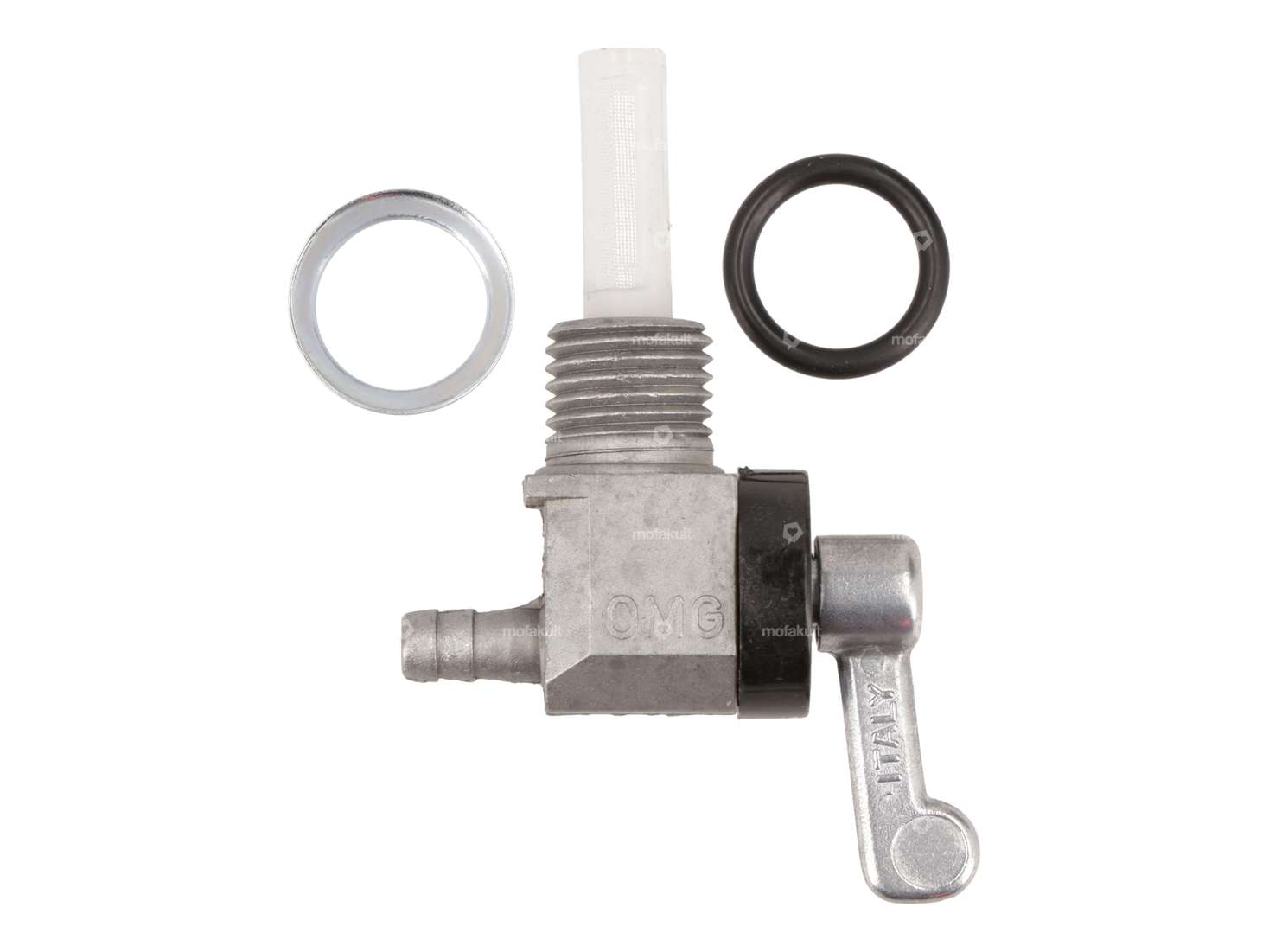 OMG Benzinhahn senkrecht M14x1.5 (zum einschrauben) hinten abgehend Carousel Image 1