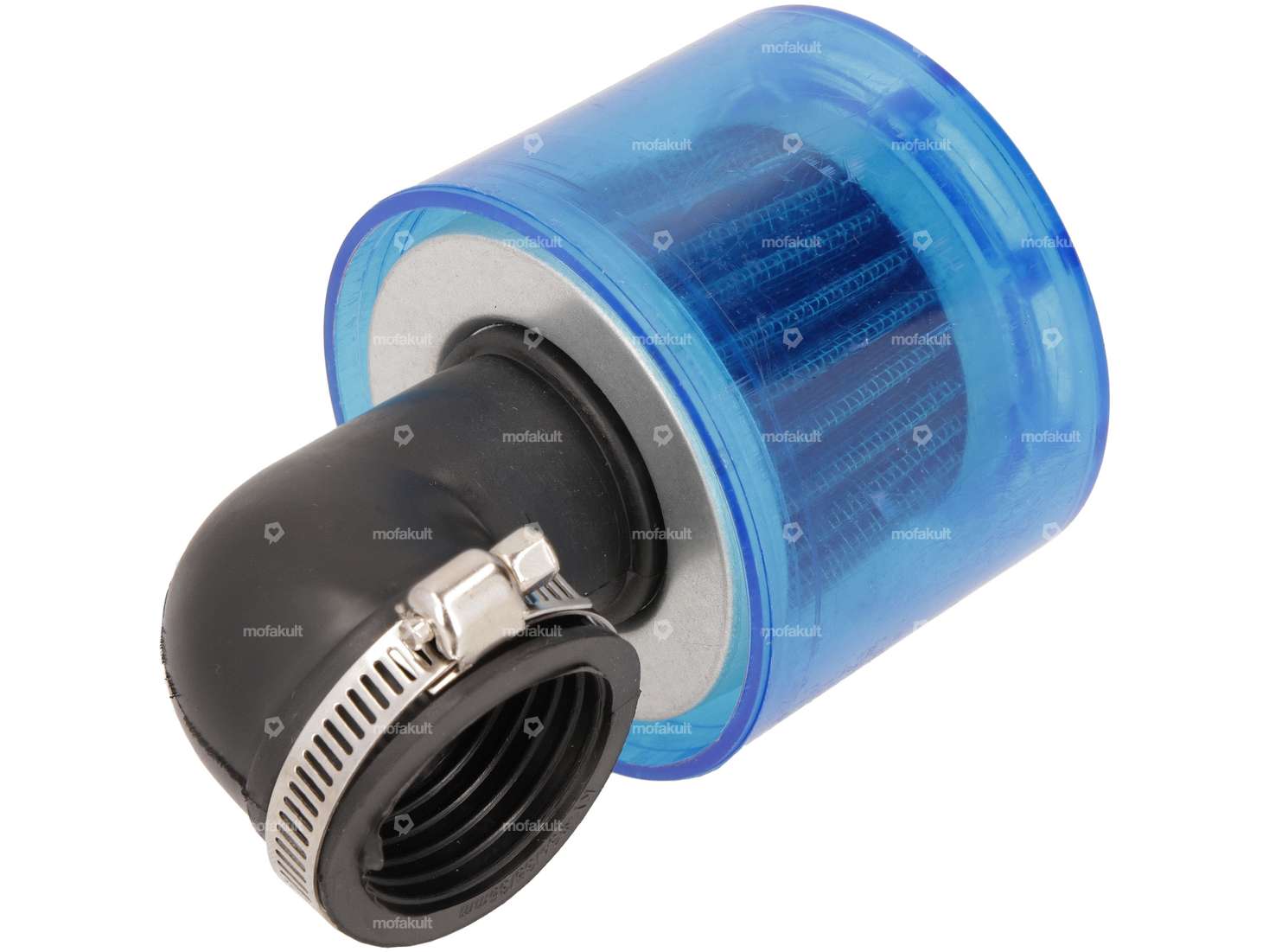 RMS air filter grille with splash cap 90° (Ø=35) Carousel Image 1