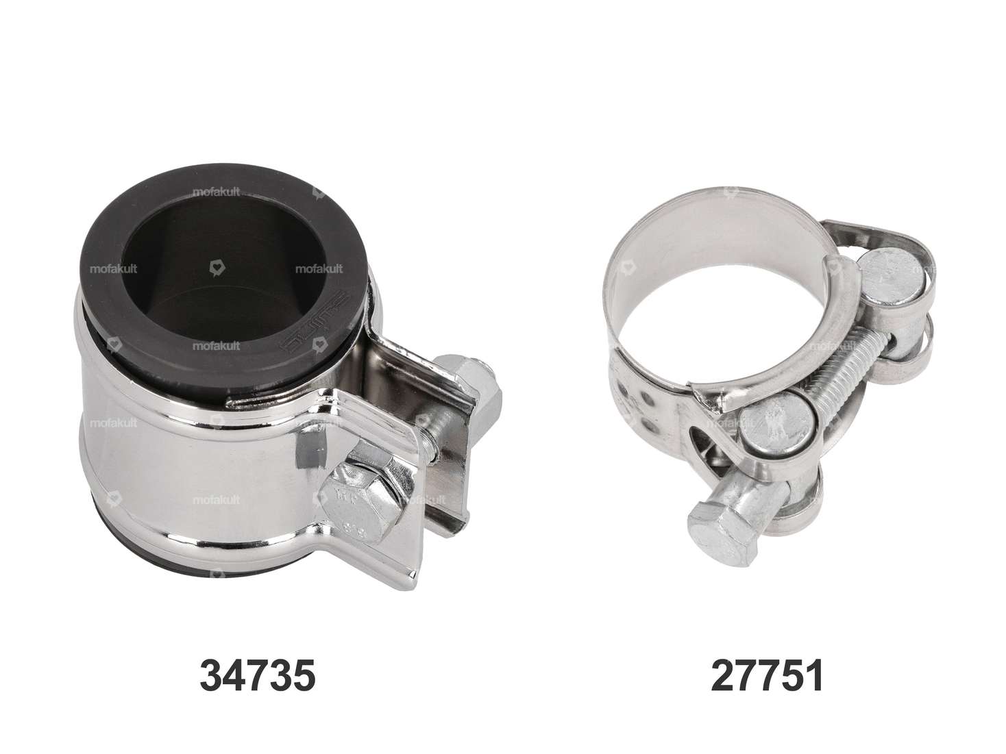 swiing® ingenious resonance exhaust set Ø 28 / 70 mm | Sachs 503 Carousel Image 2