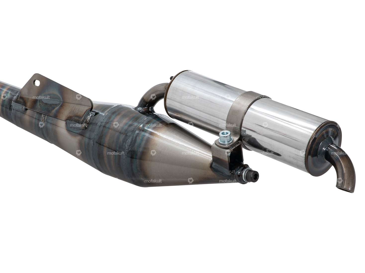 TECNO Auspuff Estoril Radical blank | Tomos A3, A35 Carousel Image 4