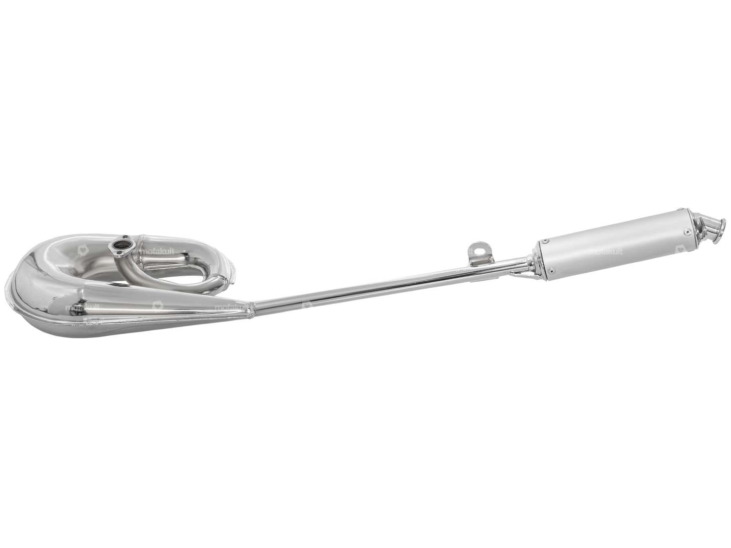 TECNO Circuit Échappement Chrome | Puch Carousel Image 1