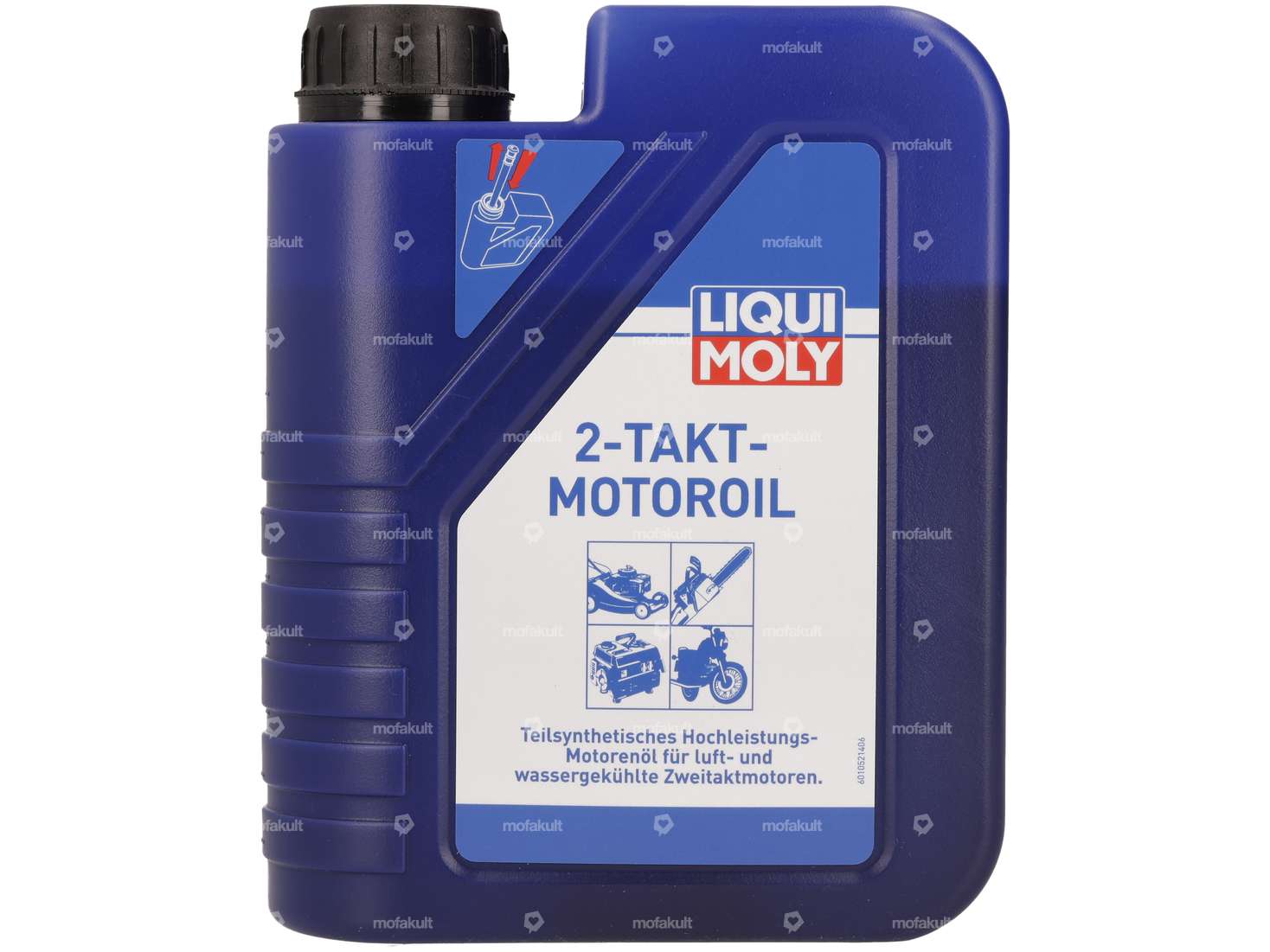 LIQUI MOLY Olio misto 2 tempi semisintetico 1 litro Carousel Image 1
