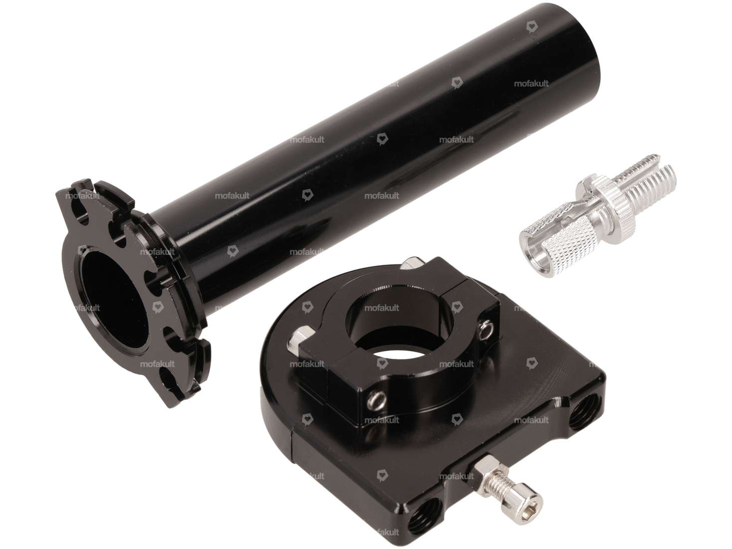 Tun'R throttle twist grip CNC aluminum black anodized Carousel Image 4