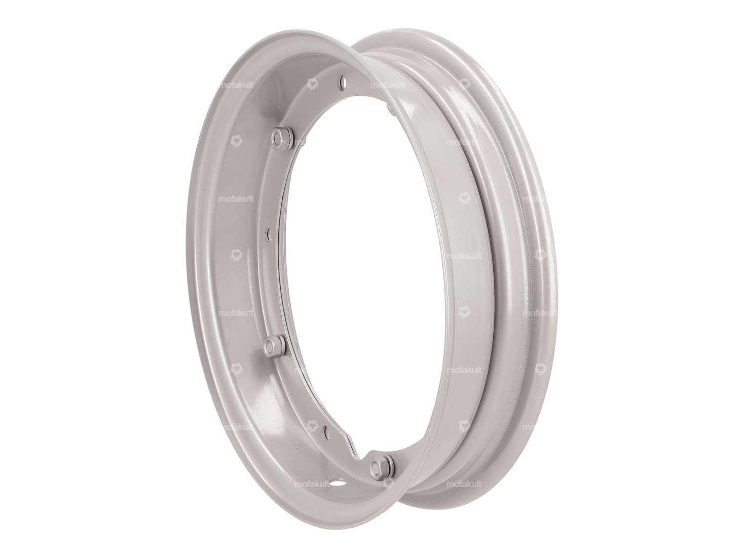 Cerchio Piaggio 2.10-10" argento | Vespa Largeframe, Smallframe Carousel Image 1