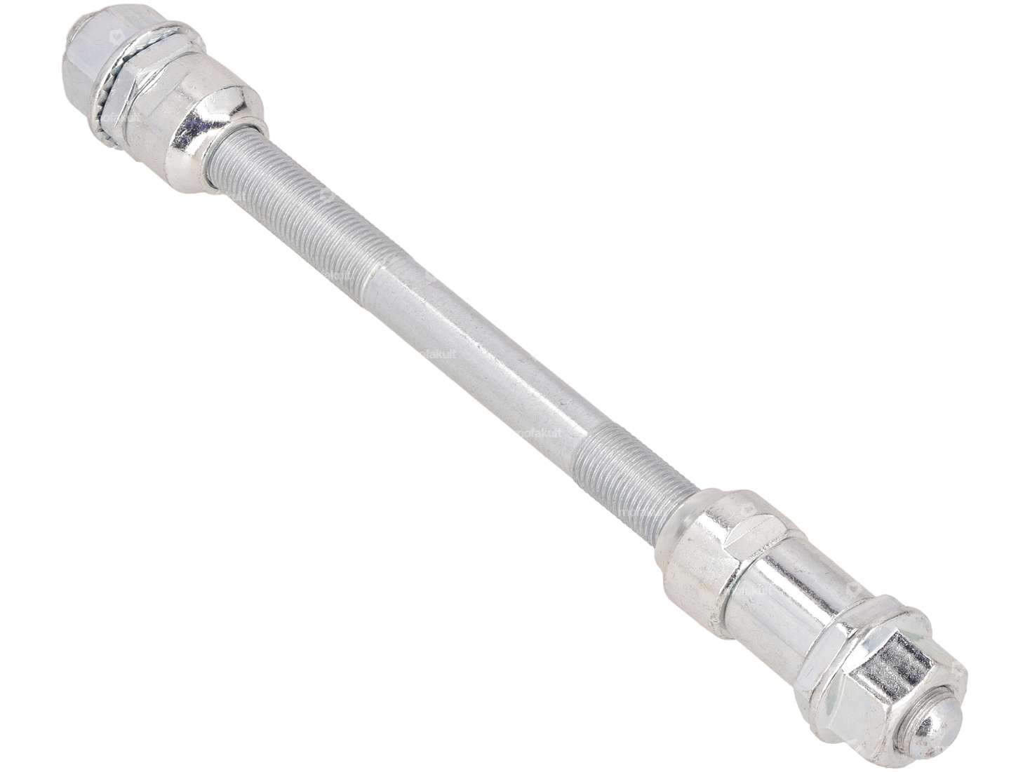 Wheel axle set M9.5x1 x 165 front wheel galvanized Carousel Image 2