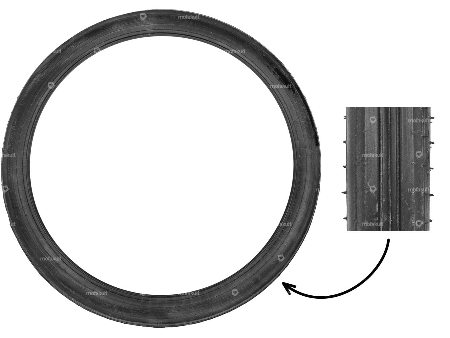 Pneus Hutchinson 1.75 x 19" | Solex Carousel Image 1