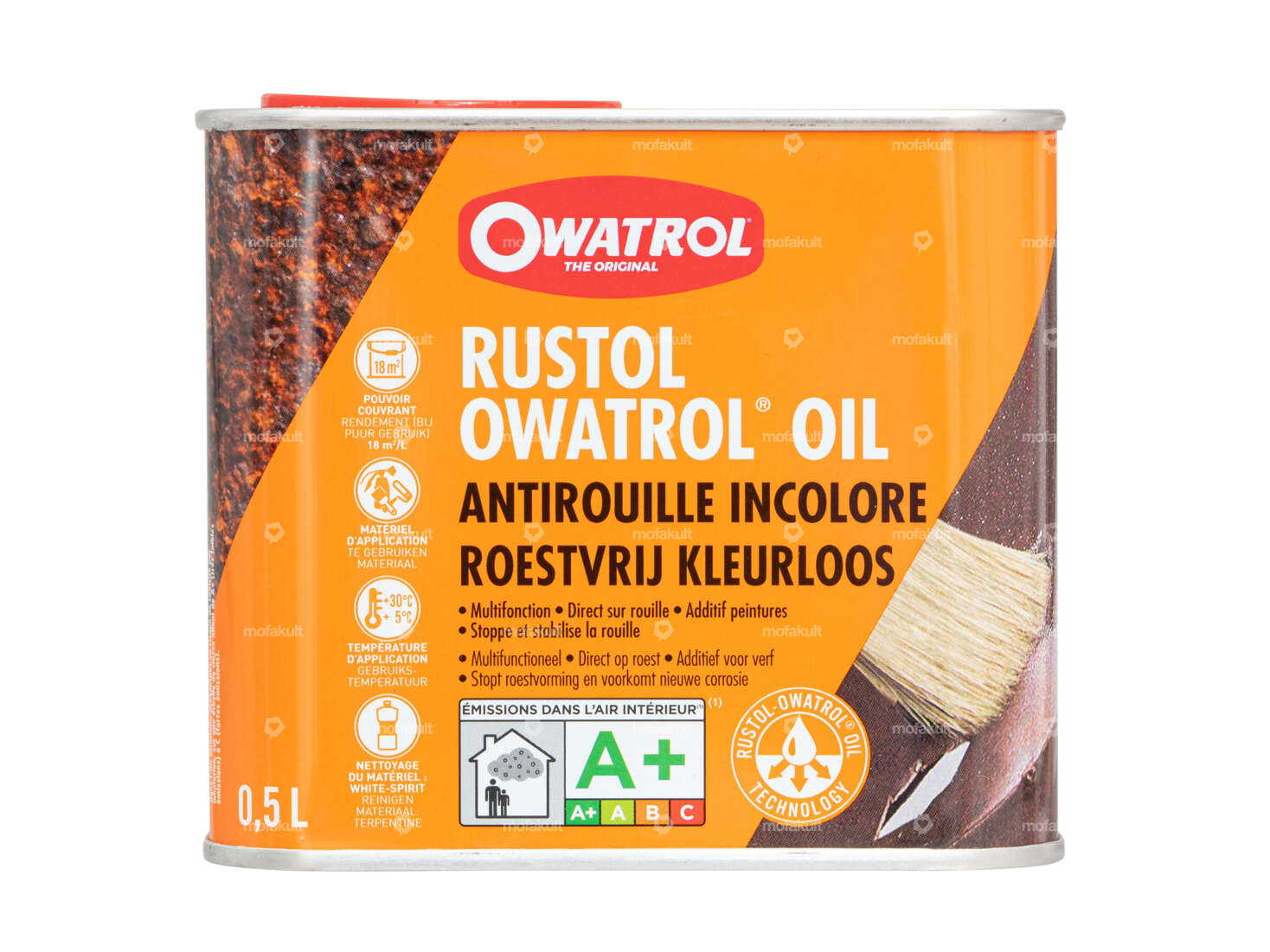 OWATROL Rustol Olio sigillante per la ruggine 500 ml Carousel Image 1