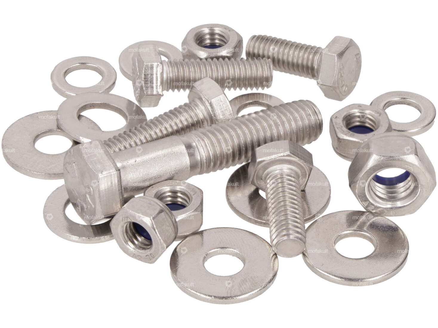 swiing® revival screw set luggage carrier Inox | Puch Maxi N Carousel Image 1