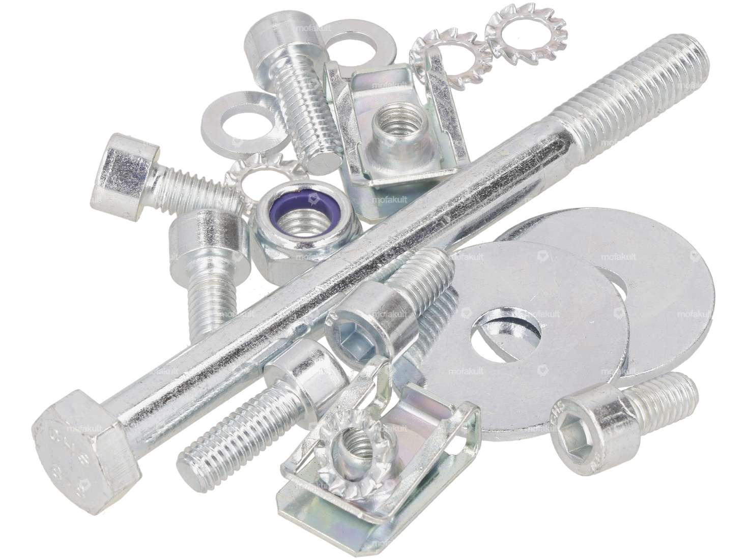 Set di viti swiing® revival per montaggio su serbatoio zincato | Pony GTX 521 Carousel Image 1