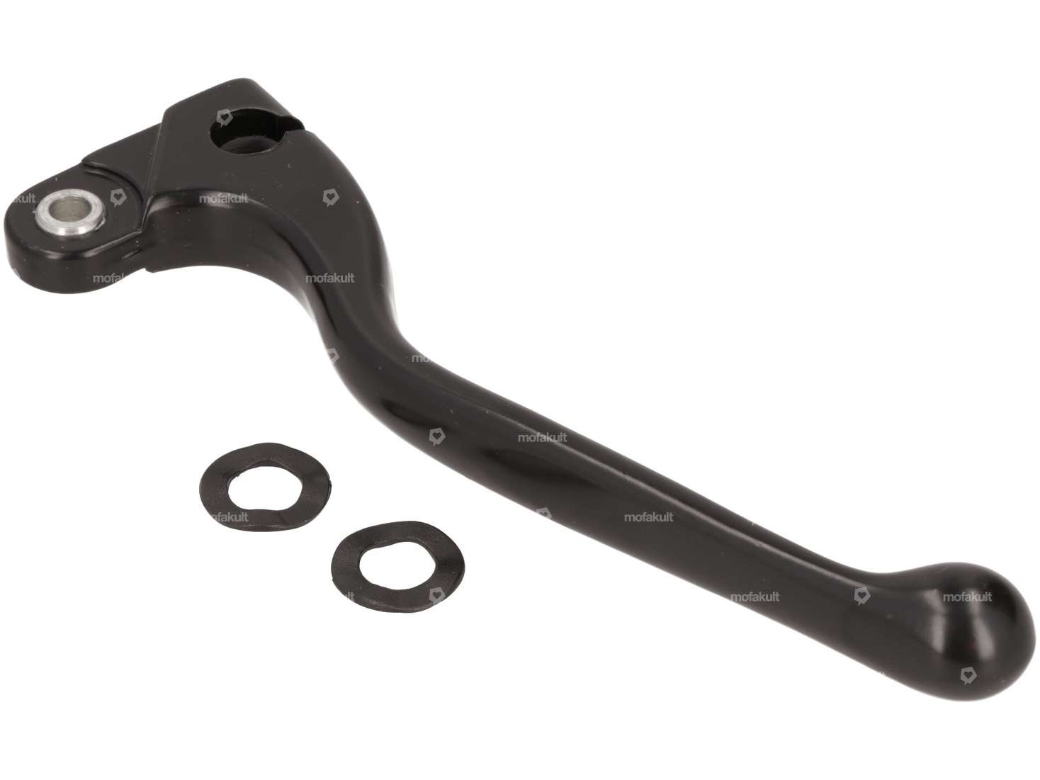 Domino levier de frein gauche court alu noir NOS Carousel Image 3